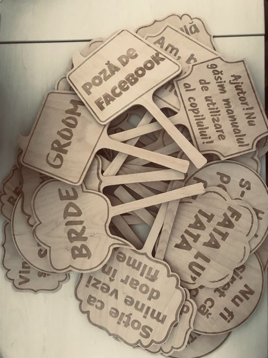 Vand oglinda photobooth si aparat gheata carbonica