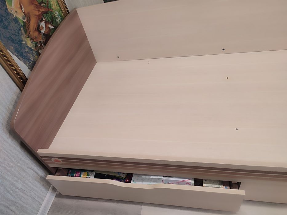 Кровать 80 на 200 с выдвижными ящиками для хранения