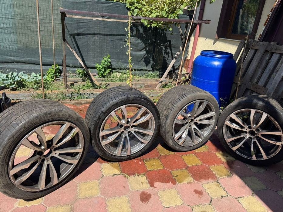 Jante BMW X5 R20 cu cauciucuri de vară