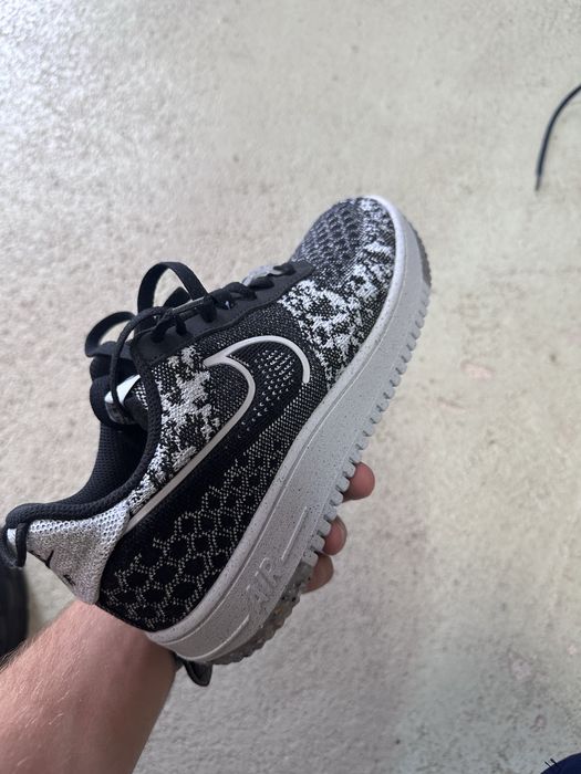 Nike Air Force 1 Low Crater FlyKnit White