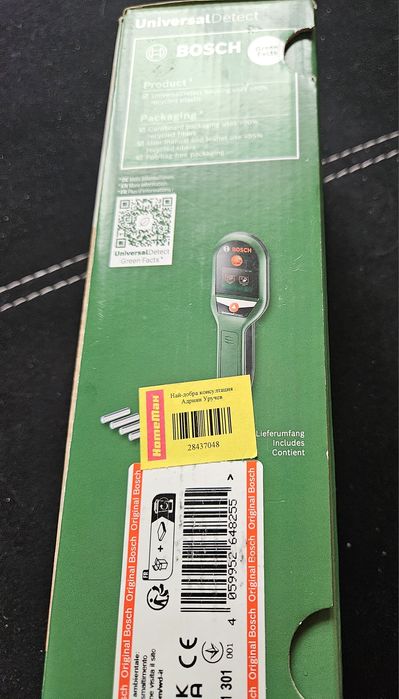 Дигитален детектор Bosch UniversalDetect 100mm
