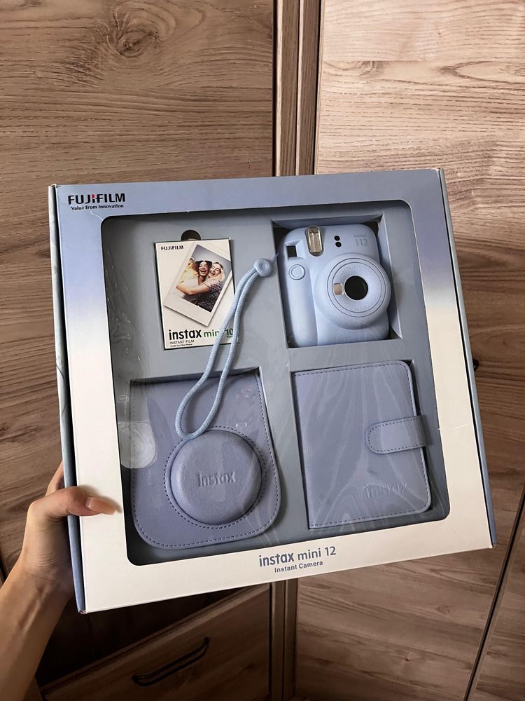instax mini 12 голубой | instant Camera