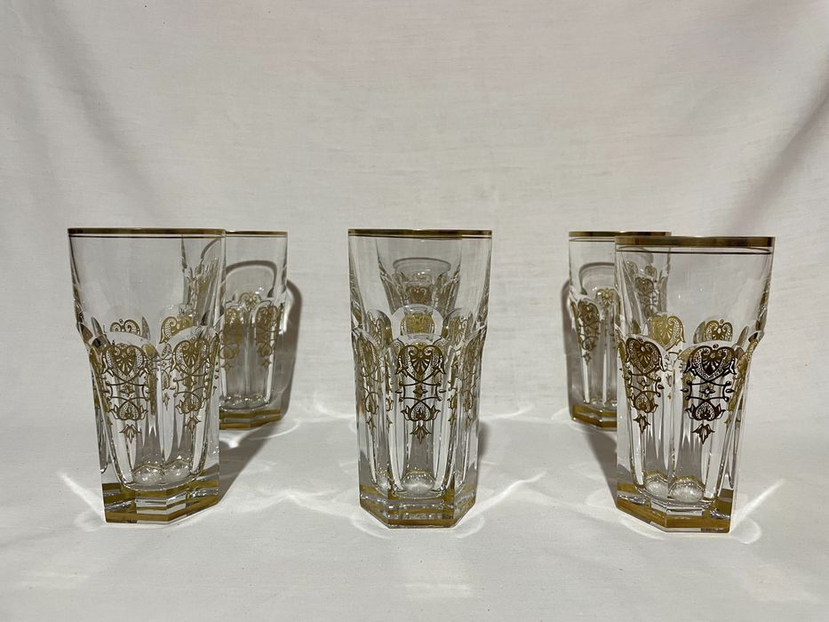 Колекционерски кристални чаши Baccarat и Moser