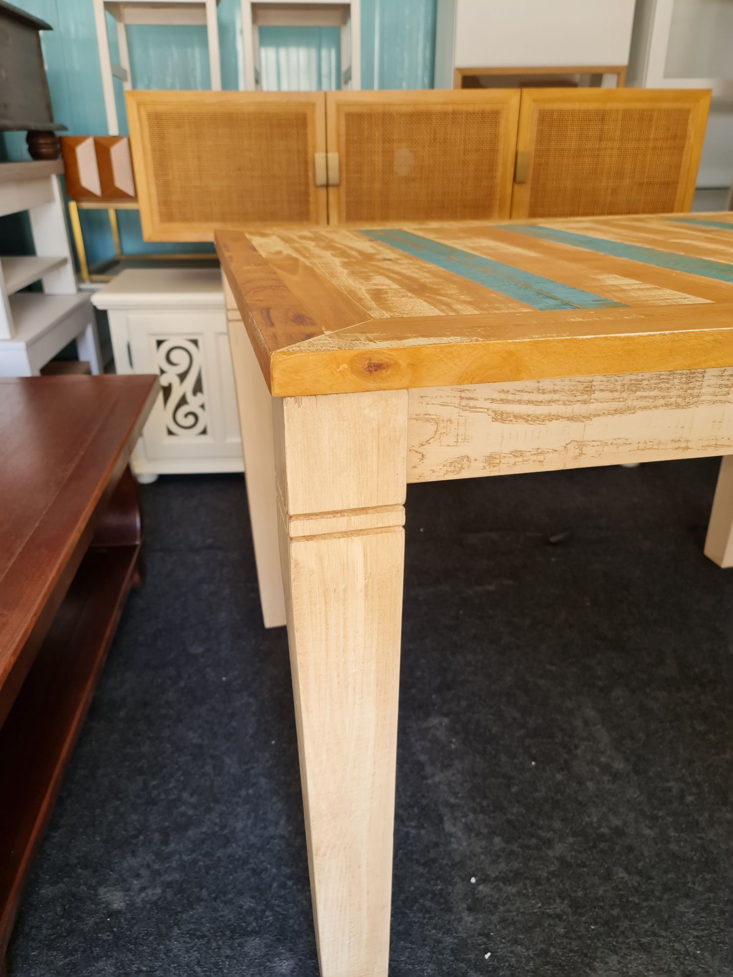 Masa din lemn în stil Vintage 120L/90l/80H