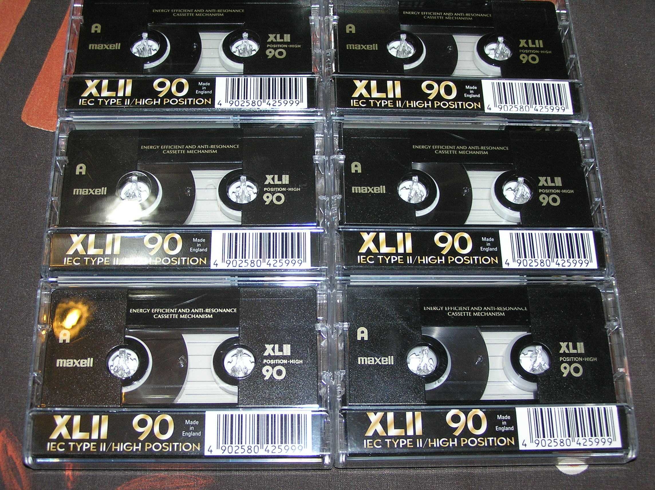 Casete audio Maxell XL II