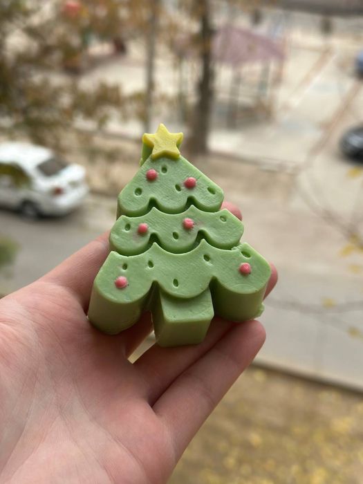 Новогоднее Мыло ручной работы