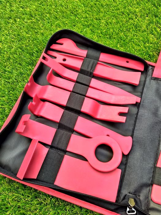 Kit scule demontare tapiterie, interior auto 19 buc cu geanta