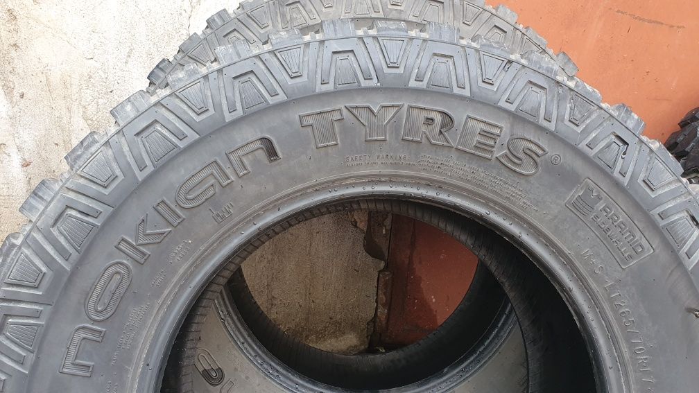 Шины Nokian 265 70 r17 MT LT
