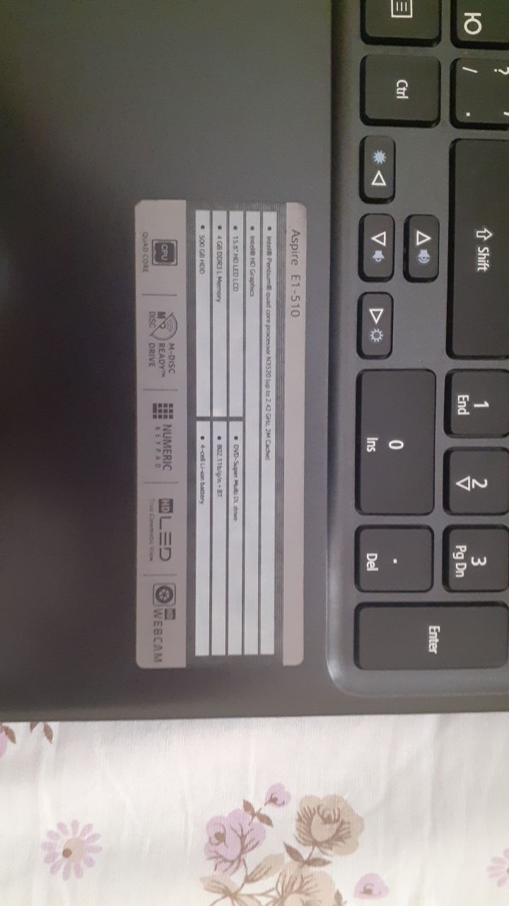 ACER Aspire E1-510