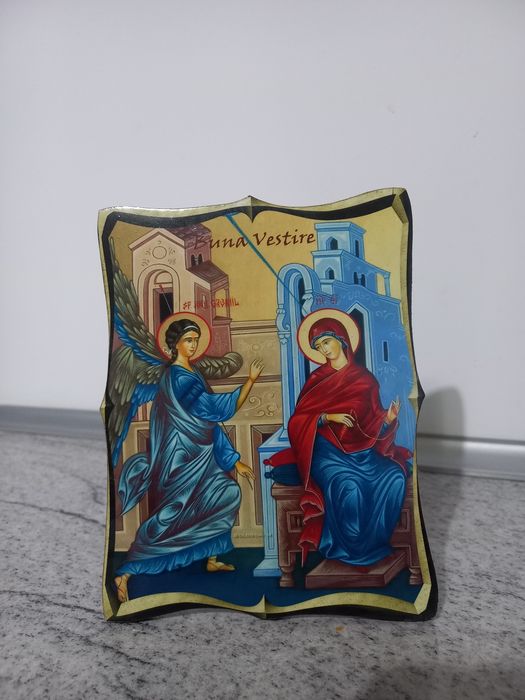 Icoana Buna Vestire noua fara eticheta. 20 x 15 cm
Dimensiuni 20 x 15