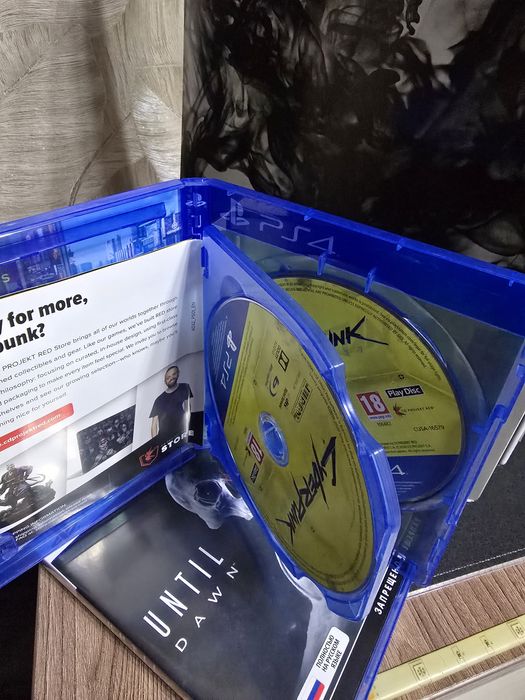 Cyberpunk 2077 диск ps4