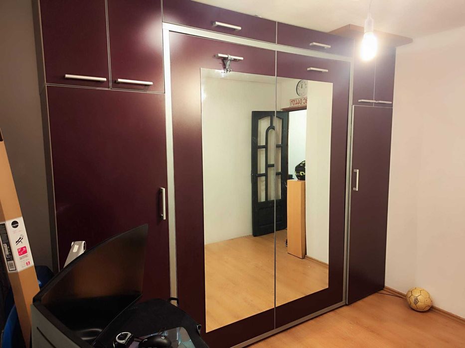 Pat rabatabil cu oglinzi - Aproape NOU!