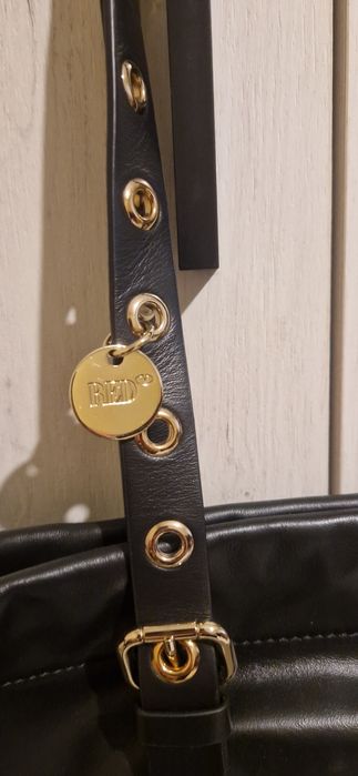 Черна дамска чанта Red Valentino