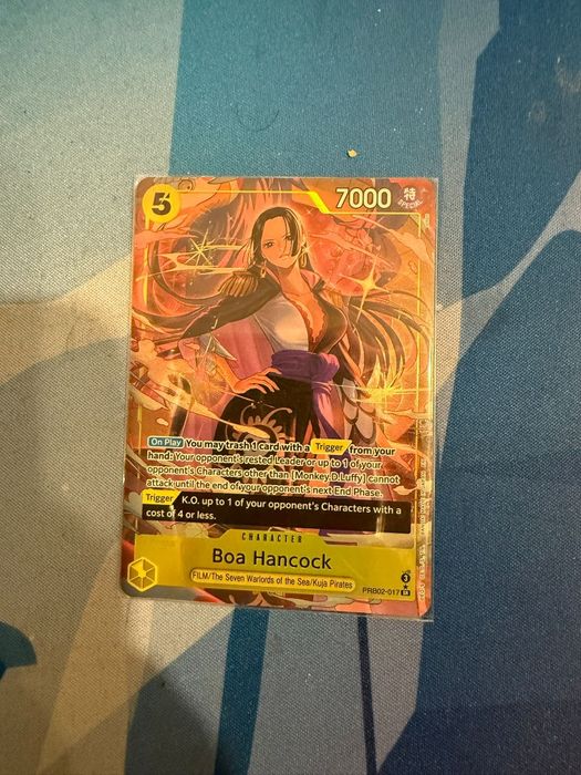 Boa Hancock AltArt prb02 One Piece tcg