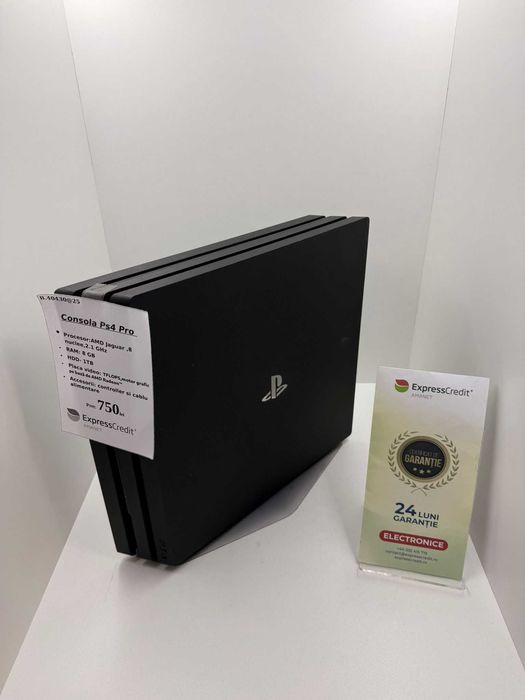 Consola Ps4 Pro (AG25 Belvedere B.40430) Garantie 2 ani!