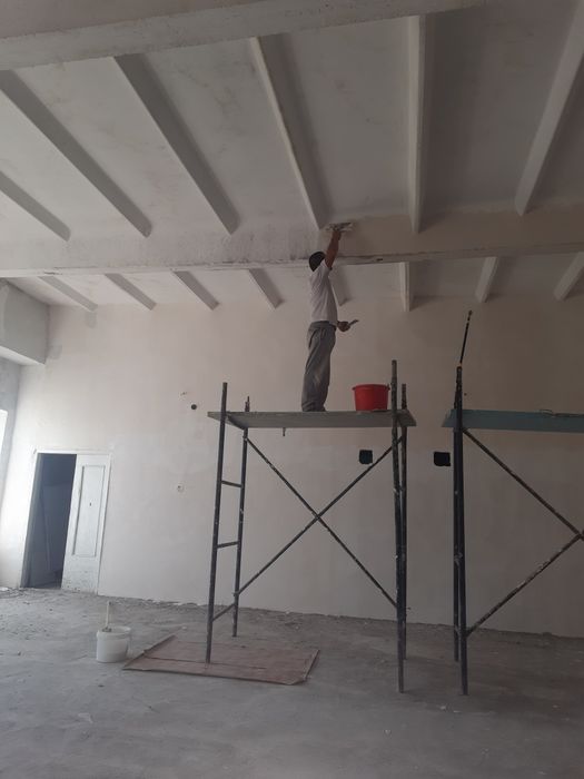 Малярка шпатёка  квартиру  ремонт  потключ