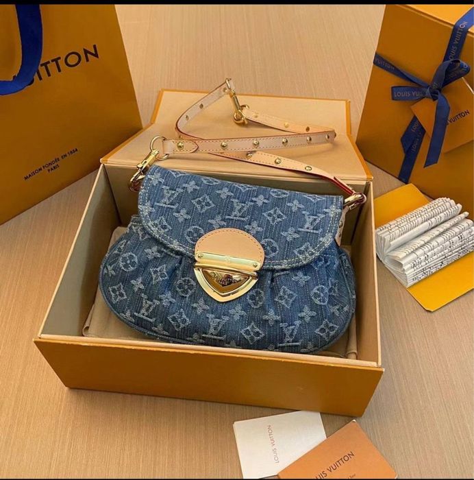 Сумка Louis Vuitton джинсовая