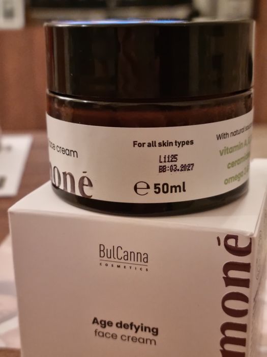 Крем за лице Ceremoné Age Defying - BulCanna, 50мл.