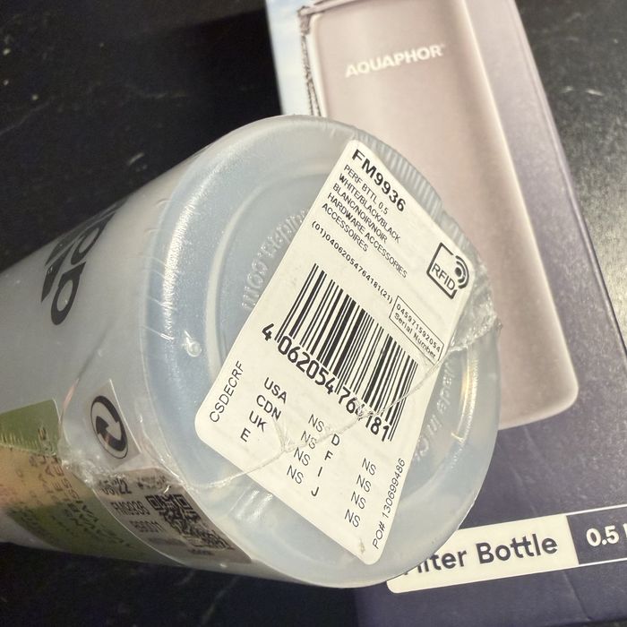 НОВИ! Adidas шише за вода спорт фитнес + Aquaphor бутилка с филтър