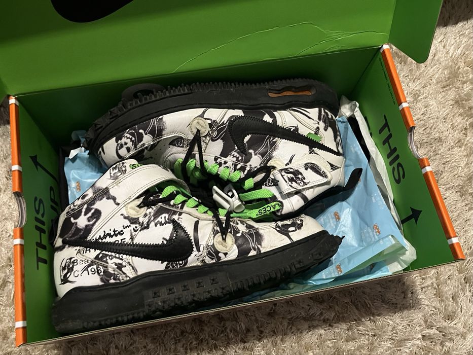 Nike Air Force 1 Mid Off White Grim Reaper