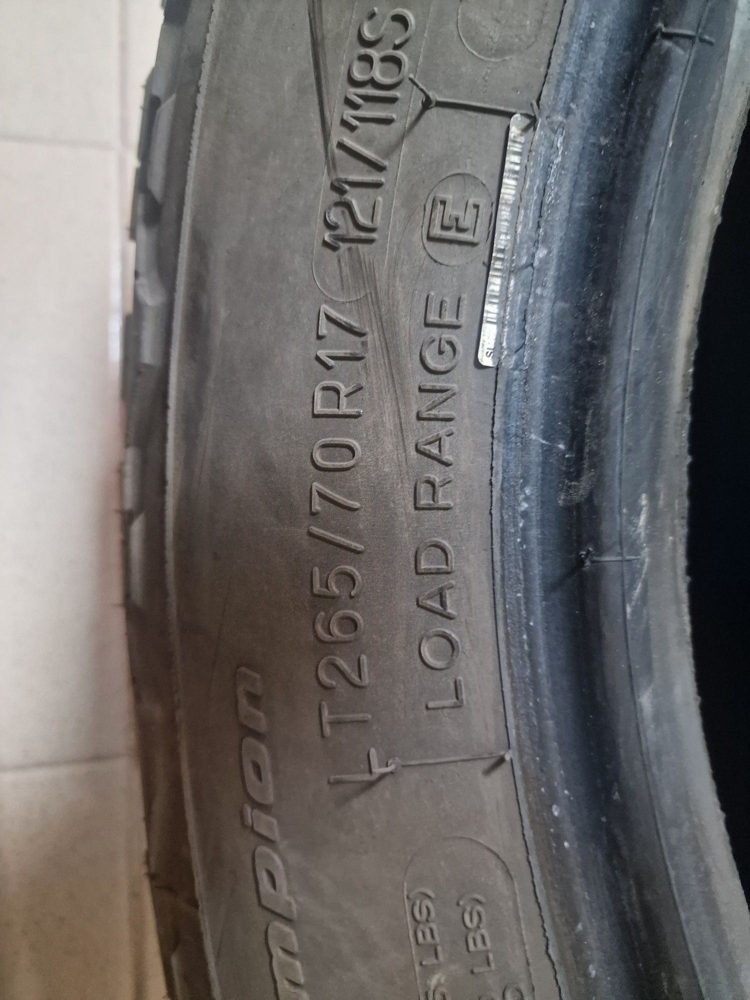 Гуми 265/70/17 BFGOODRICH A/T  К2,