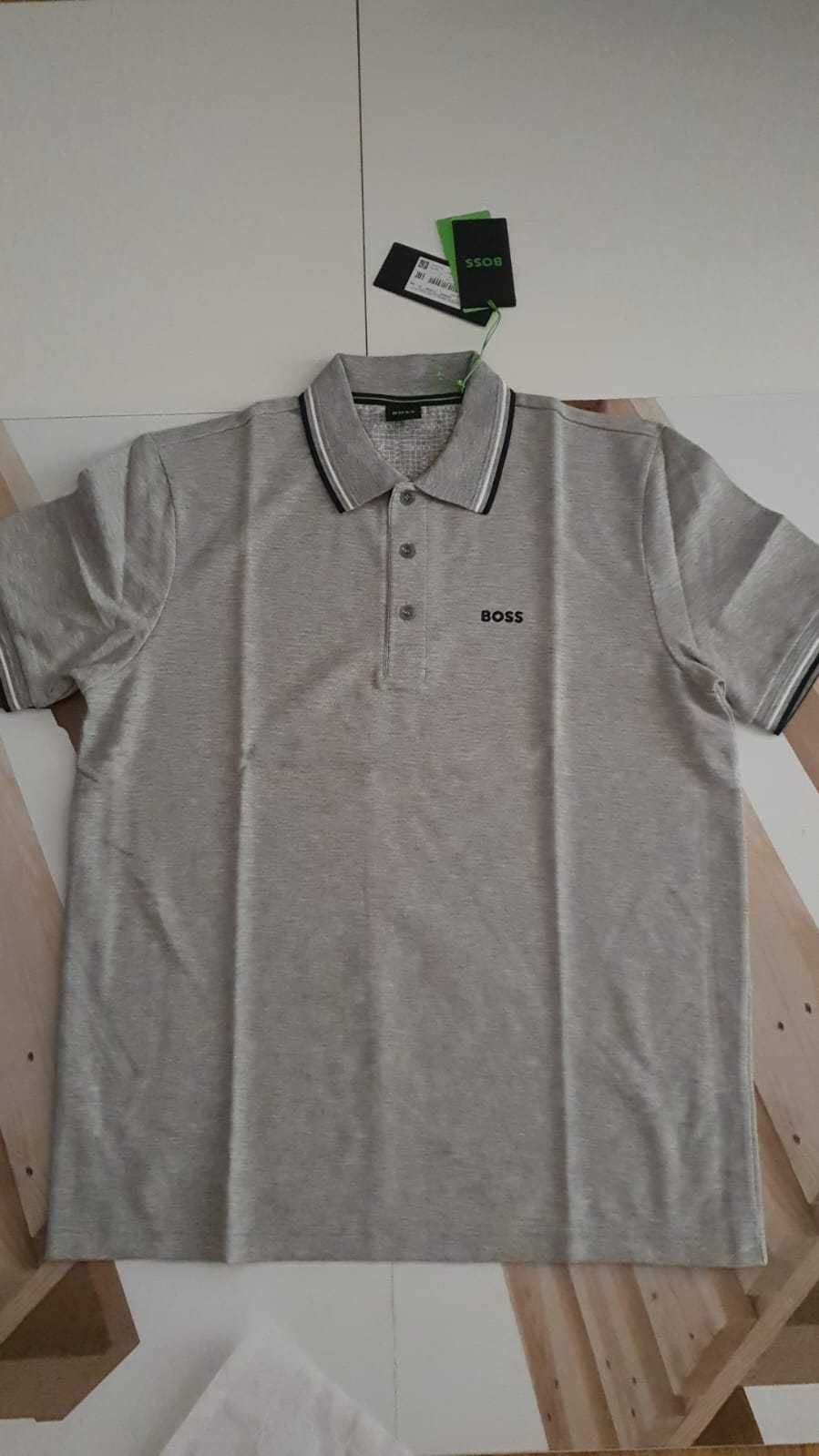 Vand tricou barbati Hugo Boss masura M,L si XL original cu eticheta