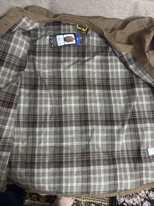 Мужская рубашка ( утепленная) от бренда CAT original