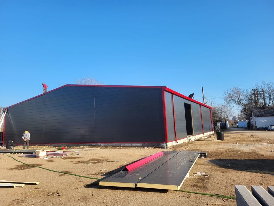 Vand hala metalica 8x12x4H conform proiect de executie