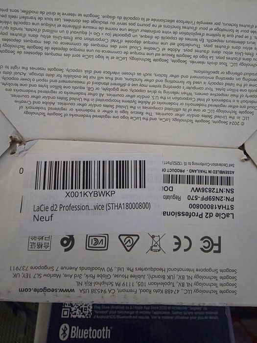 HDD Extern LaCie D2 Professional 18TB, USB 3.1 Type-C