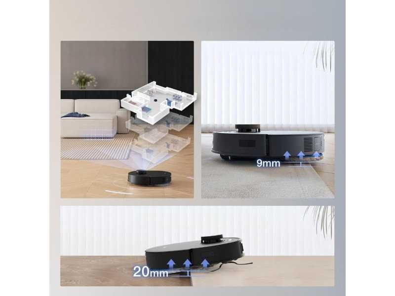 Интелигентен Робот Прахосмукачка AI Навигация ECOVACS Deebot T30S Pro