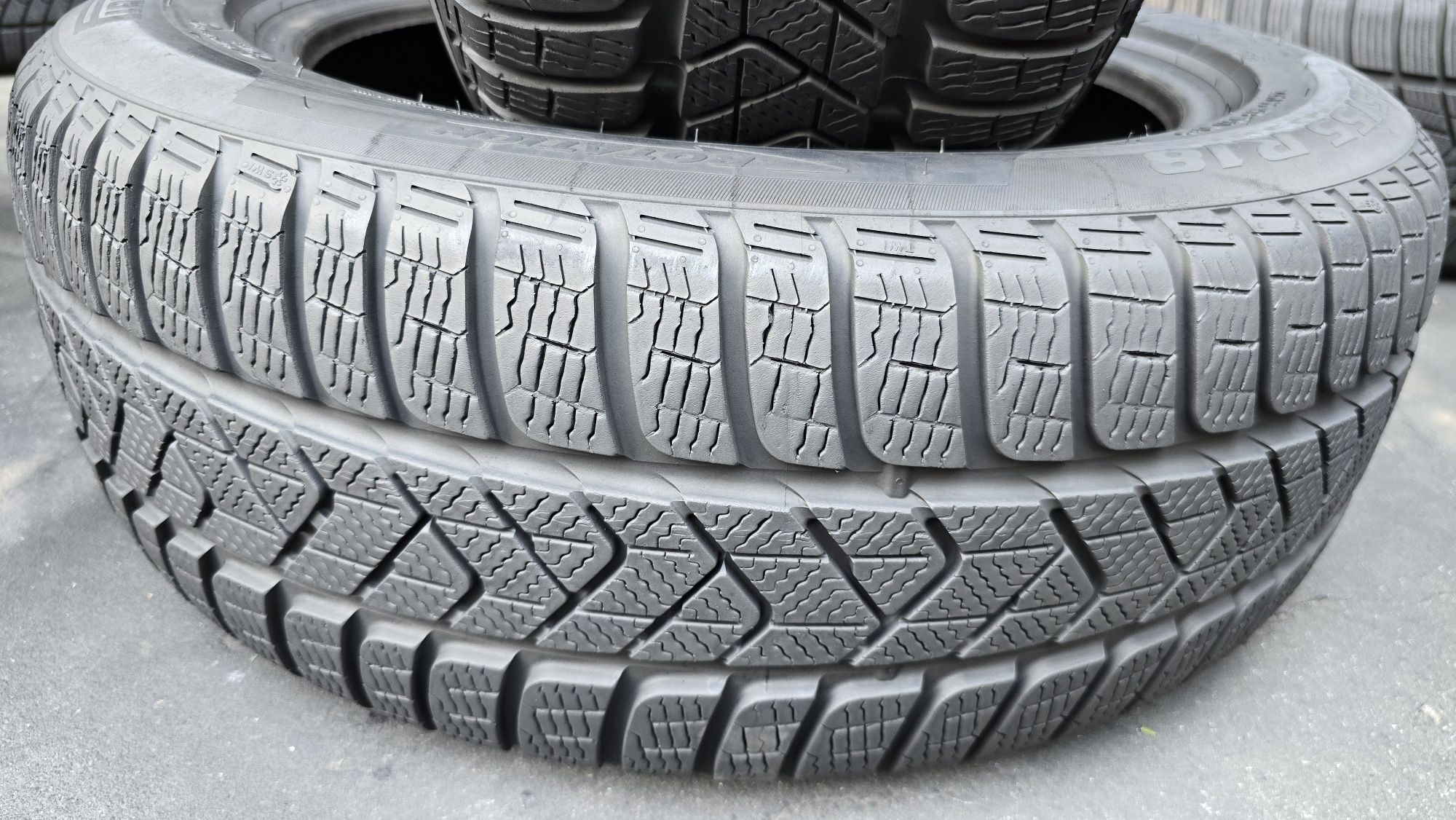 2 anvelope iarnă Pirelli 225/55/18 - transport inclus