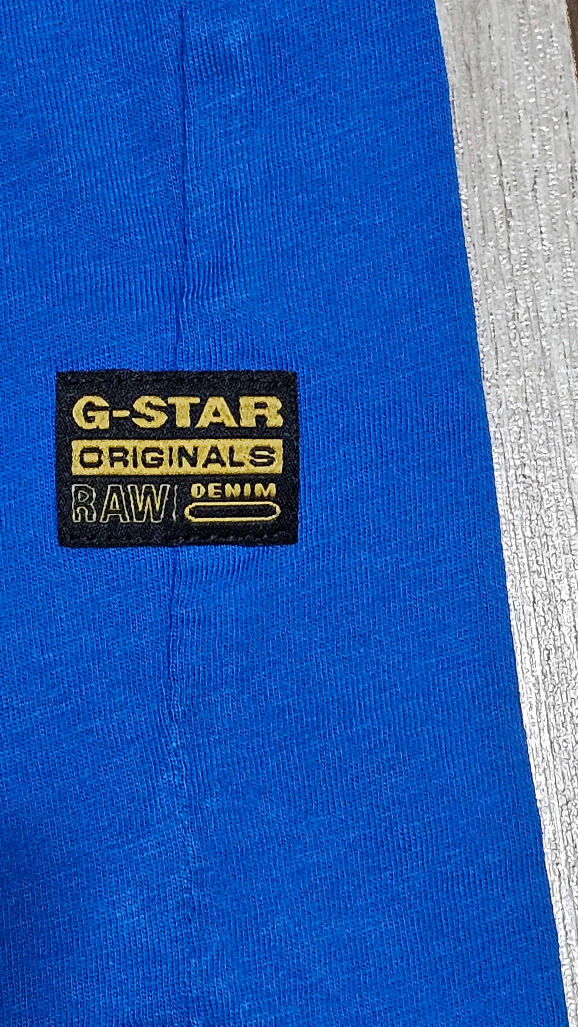 G-STAR RAW мъжка синя тениска – оригинал, нова, М размер