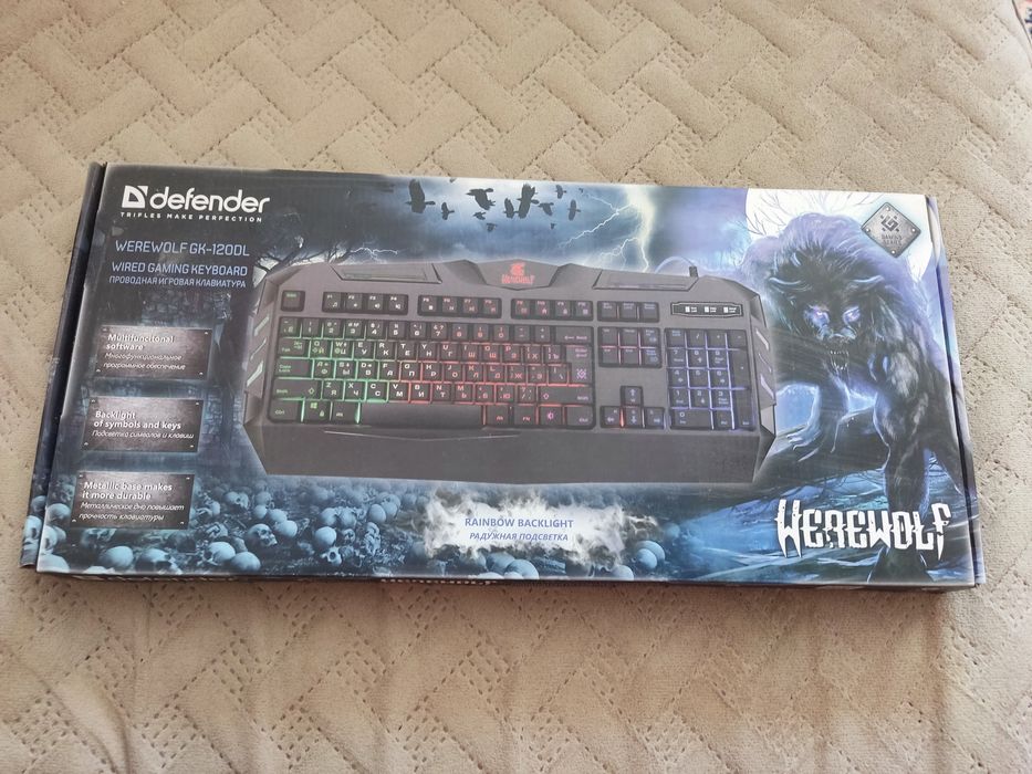 Игровая клавиатура Defender Werewolf GK-120DL