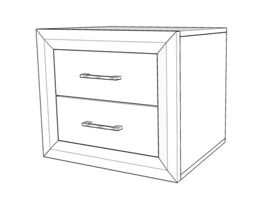 Vând pat dublu (fără saltea) + 2 noptiere + suport TV (set dormitor)