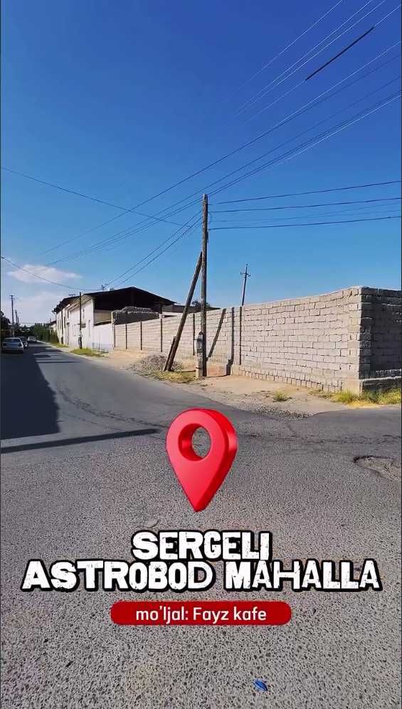 Toshkent shahar Sergeli tumanida Yer sotiladi 12 sotix