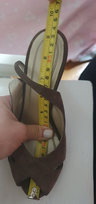 Sandale piele Fabio Lenzi luati din (Anna Cori)marimea 36 !