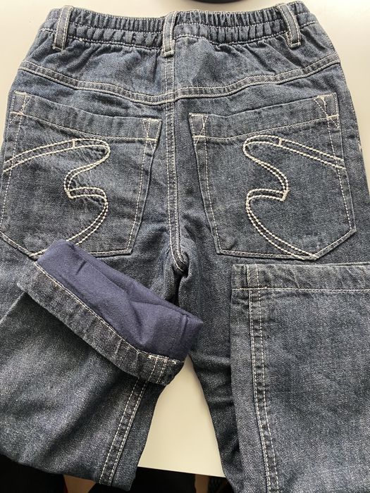 Дънки с подплата 102 см