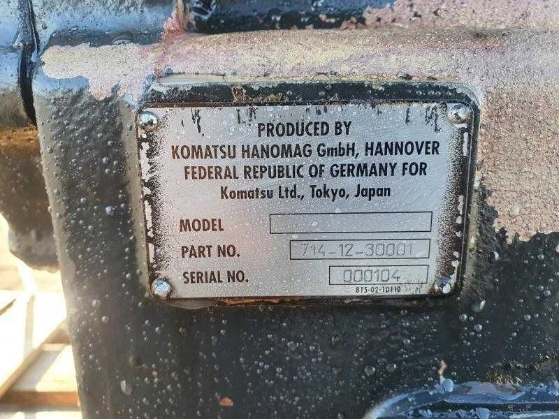 Cutie de viteze incarcator frontal Komatsu WA380-6 - Piese de schimb