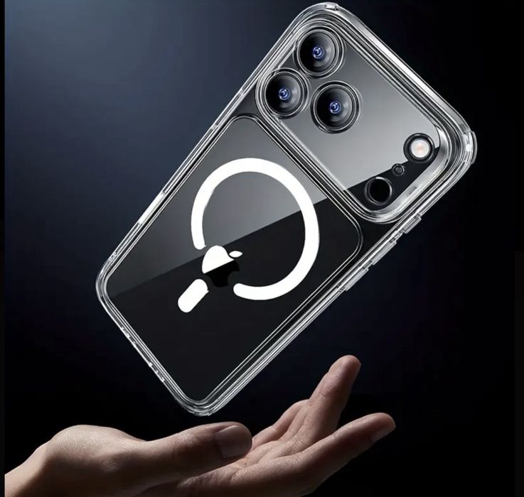 Husa Transparenta Clara incarcare  Iphone  17 pro