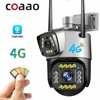 SMART Wifi,4G kameralar 360 gradusli