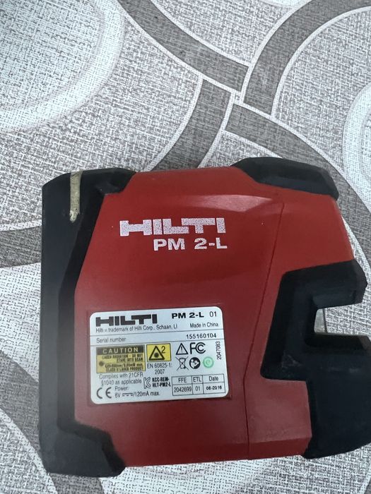 Лазерен нивелир Hilti PM 2-L