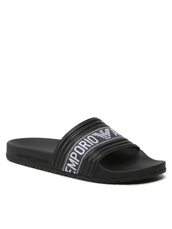 Мъжки чехли Emporio Armani Slide Black размер 44