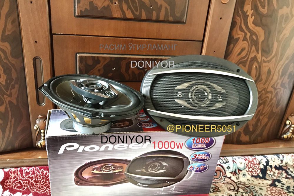 Pioneer 1OOOw kalonka yangi kafolati bor cheti reziniviy pishalkasi bo