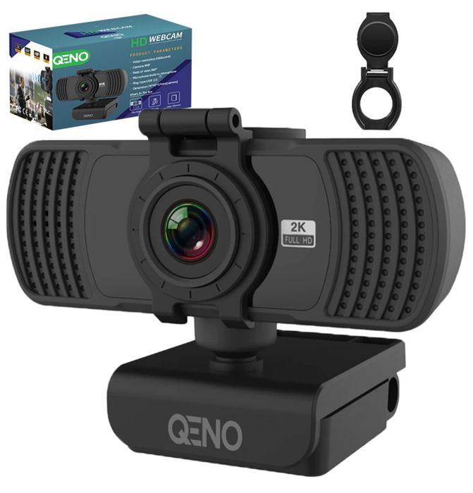 Camera Web Qeno®, Webcam 2K Ultra-HD