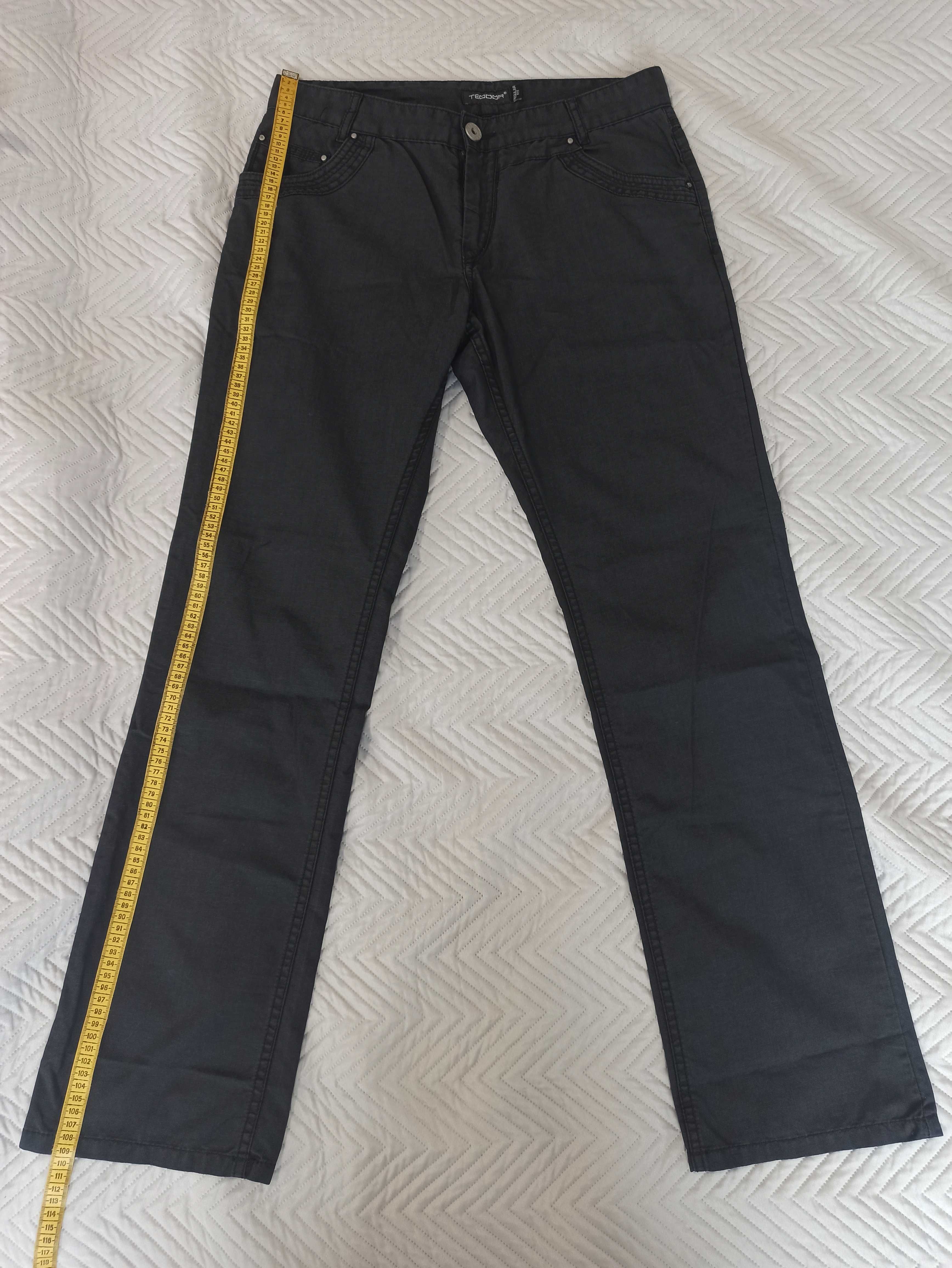 Черен мъжки панталон Teodor, размер 34