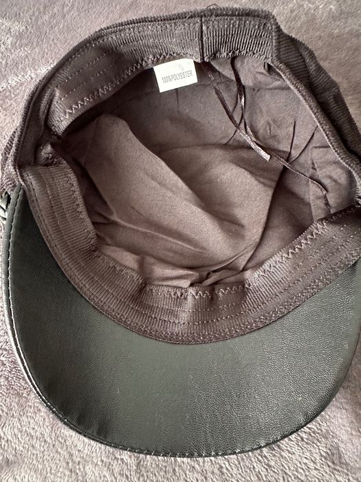 Pălărie de damă, beretă neagră, vintage