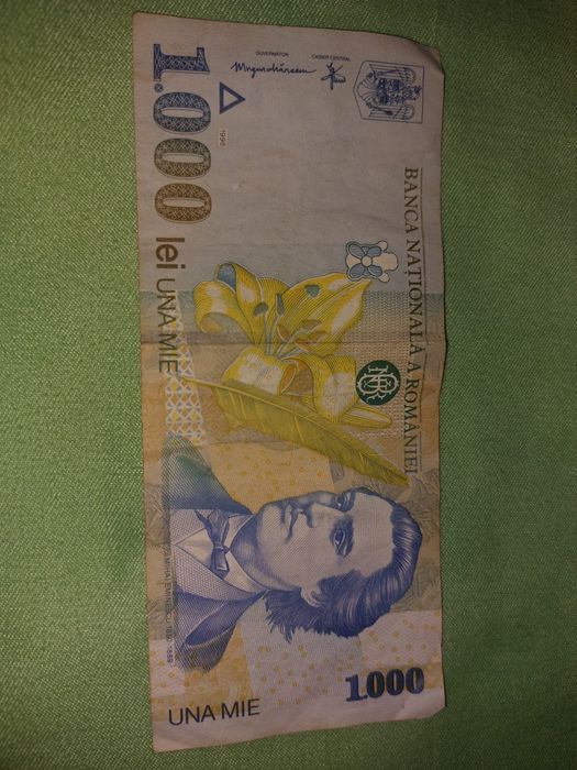Bacnotă de 1000 an 1998