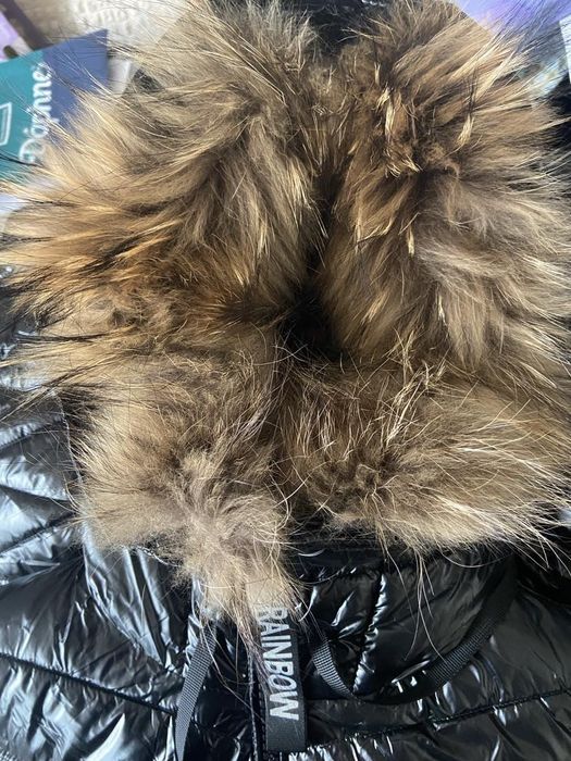 Дамско пухено яке, размер L.