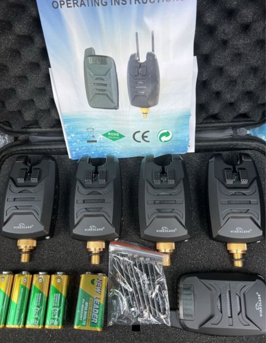 Set 4 Avertizori senzori cu statie Wind Blade 2019