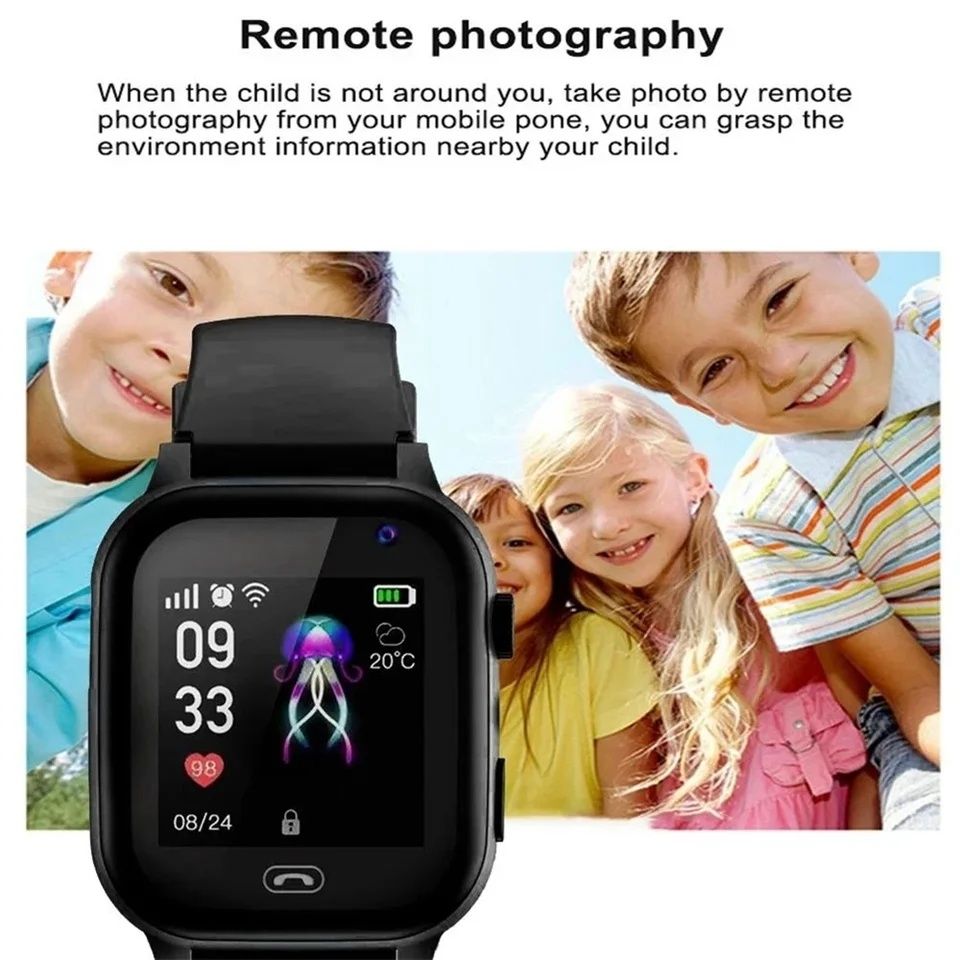 Smartwatch Copii cu Tracker Gps / Localizare Ceas cu SIM și apeluri
